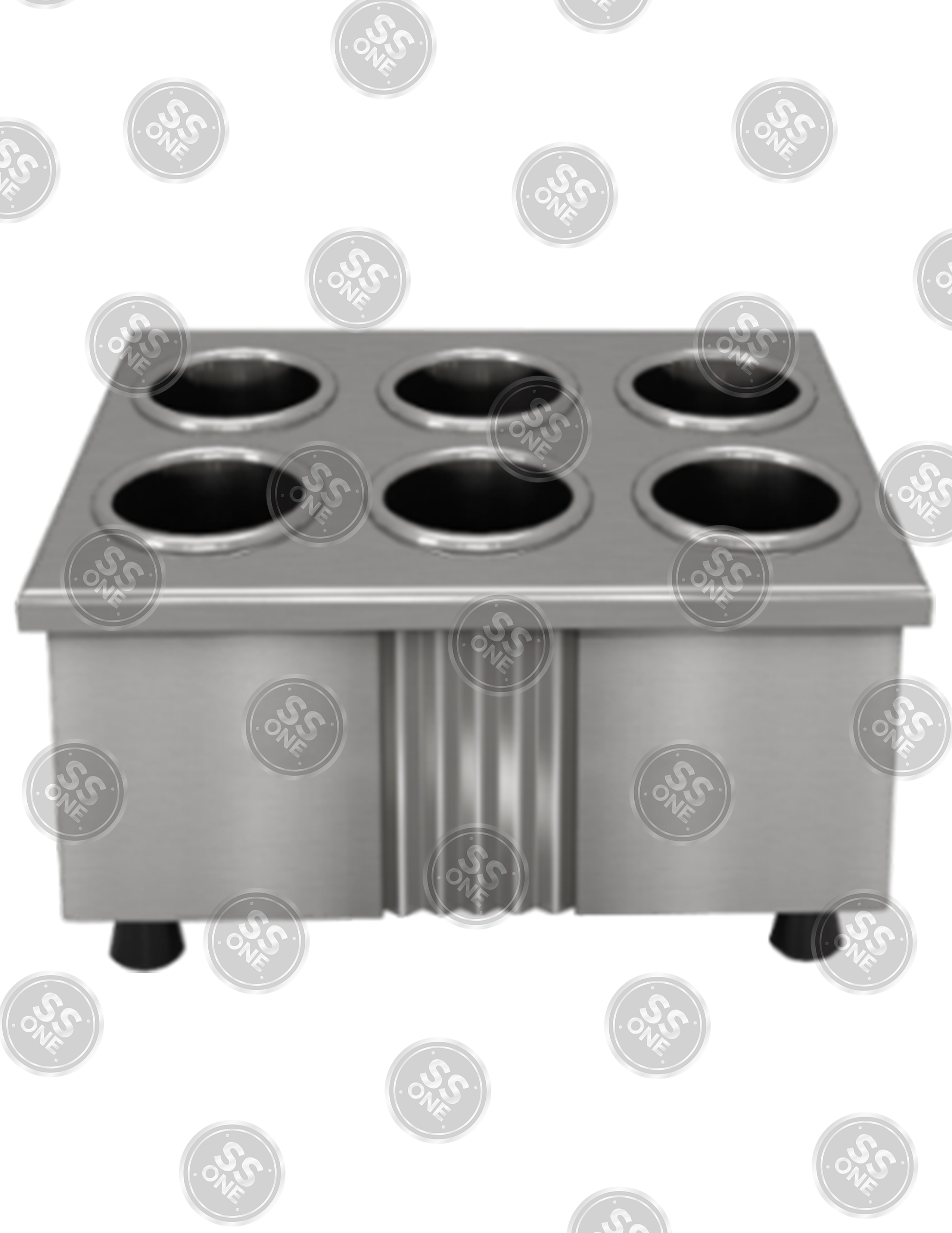 SILVER CADDY, 6 HOLES HEATED